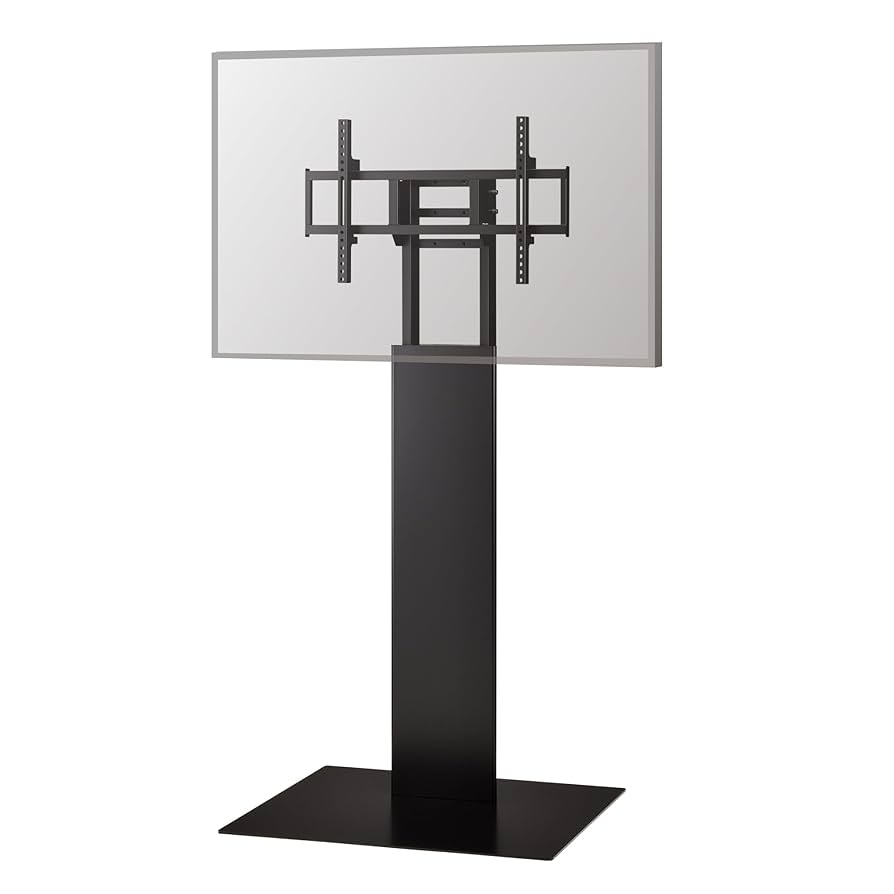 黒のテレビスタンド KT-860 ハヤミ工産 ハヤミ工産 TIMEZ KFシリーズ 壁寄せスタンド ～65V型 幅650